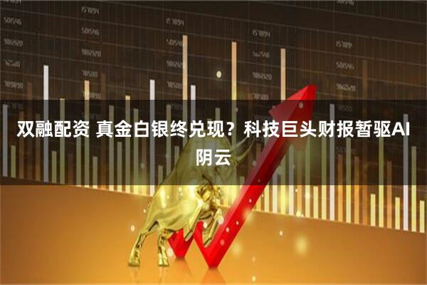 双融配资 真金白银终兑现？科技巨头财报暂驱AI阴云